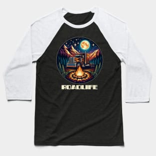 Semi truck roadlife Baseball T-Shirt